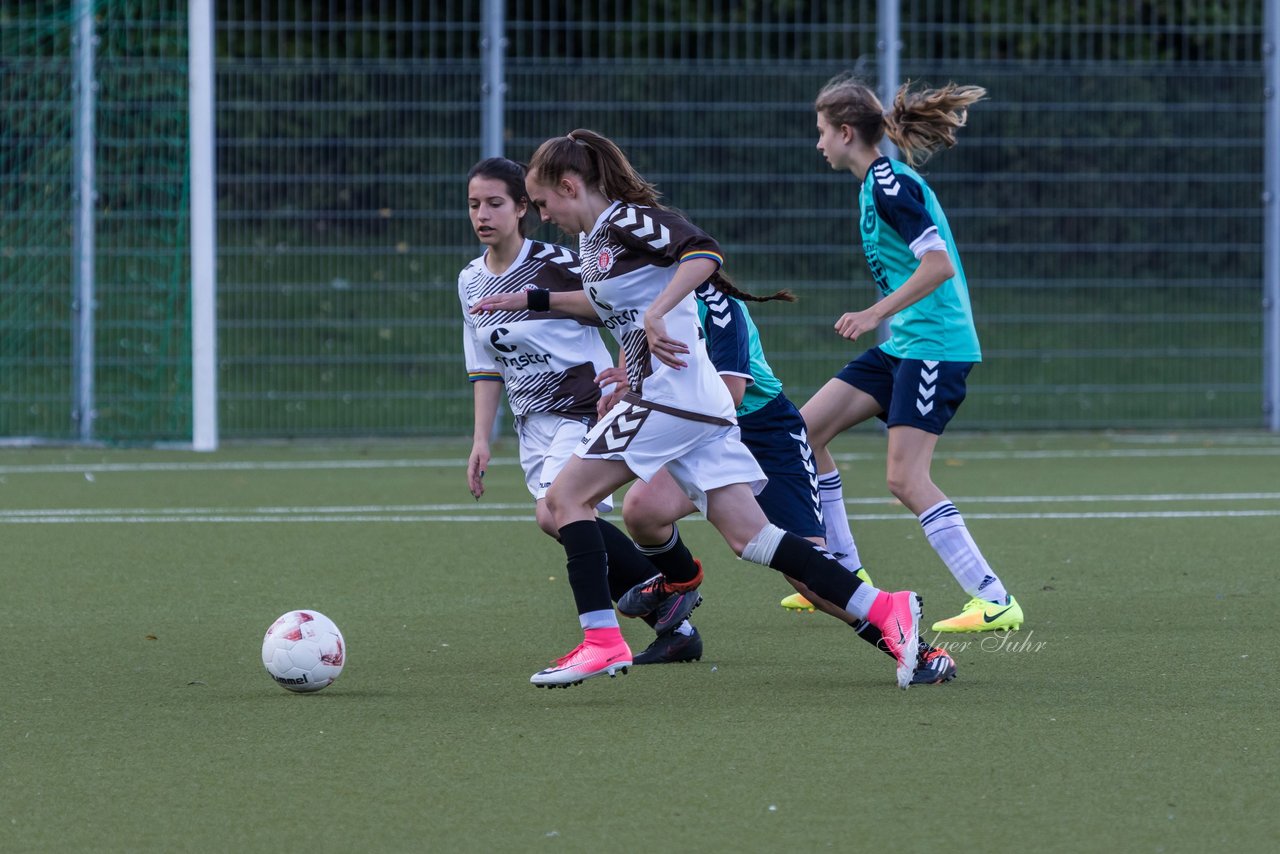 Bild 289 - B-Juniorinnen Wedel - St. Pauli : Ergebnis: 1:2